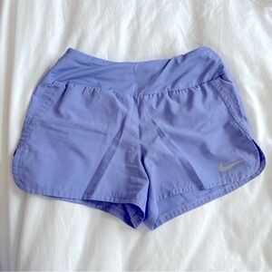 Nike Women's Blue Purple Shorts 3” inch
